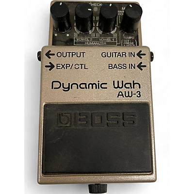 BOSS Used BOSS AW3 Dynamic Wah Effect Pedal