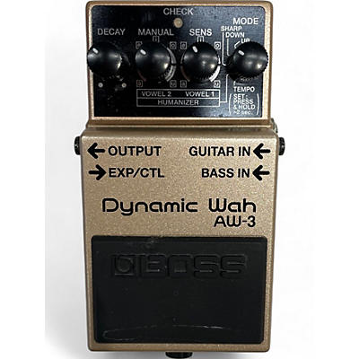 BOSS Used BOSS AW3 Dynamic Wah Effect Pedal