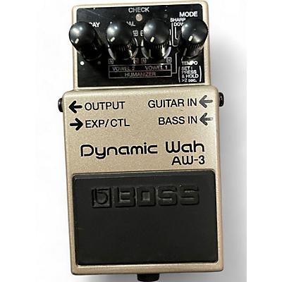 BOSS Used BOSS AW3 Dynamic Wah Effect Pedal