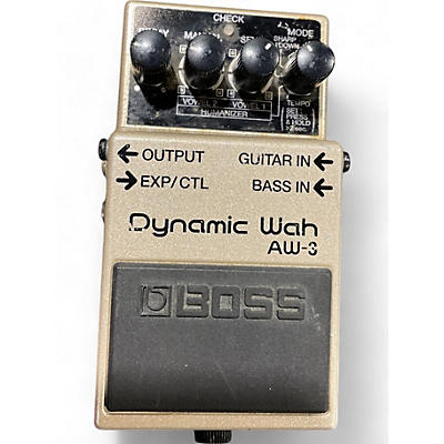 BOSS Used BOSS AW3 Dynamic Wah Effect Pedal