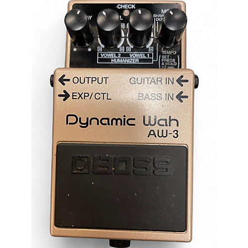 BOSS Used BOSS AW3 Dynamic Wah Effect Pedal