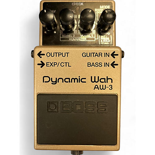 BOSS Used BOSS AW3 Dynamic Wah Effect Pedal