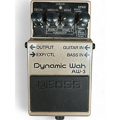 Used BOSS AW3 Dynamic Wah Effect Pedal