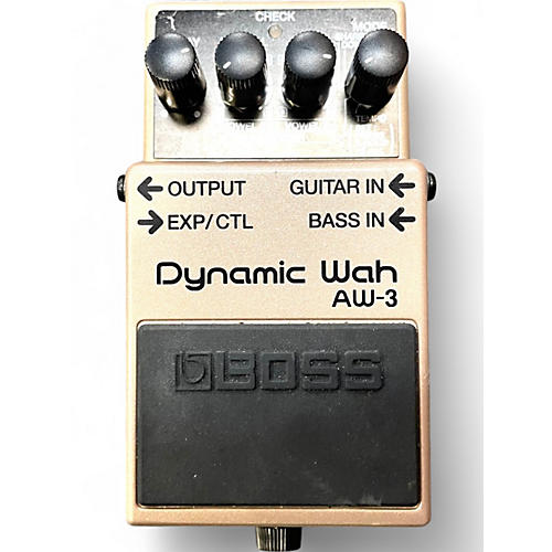 Used BOSS AW3 Dynamic Wah Effect Pedal