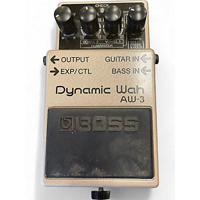 Used BOSS AW3 Dynamic Wah Effect Pedal