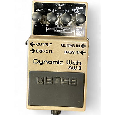 Used BOSS AW3 Dynamic Wah Effect Pedal