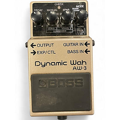 Used BOSS AW3 Dynamic Wah Effect Pedal