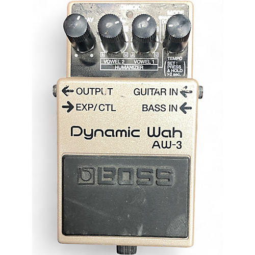 Used BOSS AW3 Dynamic Wah Effect Pedal