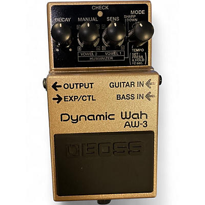 Used BOSS AW3 Dynamic Wah Effect Pedal