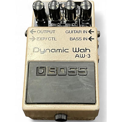 Used BOSS AW3 Dynamic Wah Effect Pedal