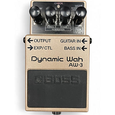 Used BOSS AW3 Dynamic Wah Effect Pedal