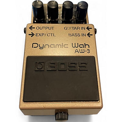 Used BOSS AW3 Dynamic Wah Effect Pedal
