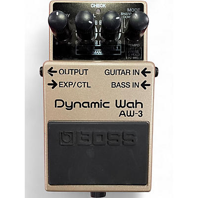 Used BOSS AW3 Dynamic Wah Effect Pedal