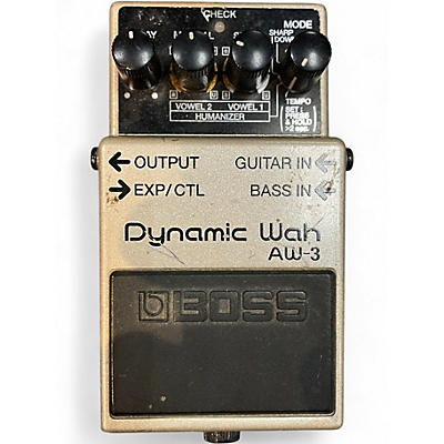 Used BOSS AW3 Dynamic Wah Effect Pedal
