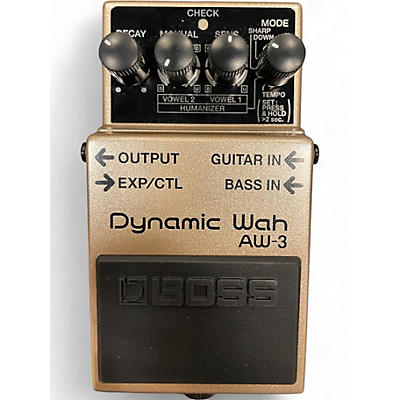 Used BOSS AW3 Dynamic Wah Effect Pedal