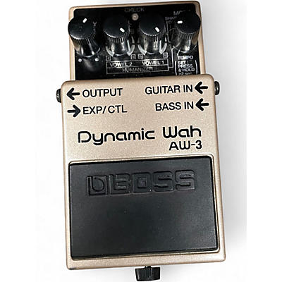 Used BOSS AW3 Dynamic Wah Effect Pedal