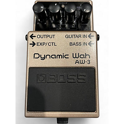 Used BOSS AW3 Dynamic Wah Effect Pedal