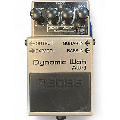 Used BOSS AW3 Dynamic Wah Effect Pedal