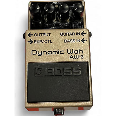 Used BOSS AW3 Dynamic Wah Effect Pedal