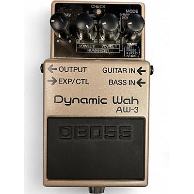 Used BOSS AW3 Dynamic Wah Effect Pedal