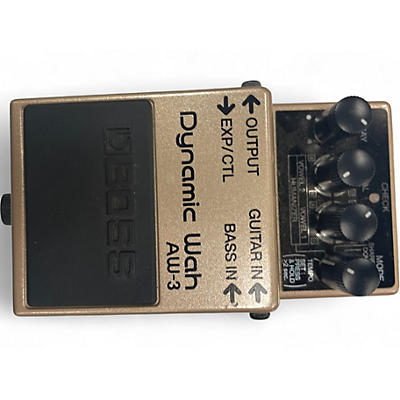 Used BOSS AW3 Dynamic Wah Effect Pedal
