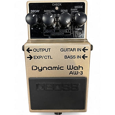 Used BOSS AW3 Dynamic Wah Effect Pedal