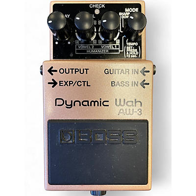 Used BOSS AW3 Dynamic Wah Effect Pedal