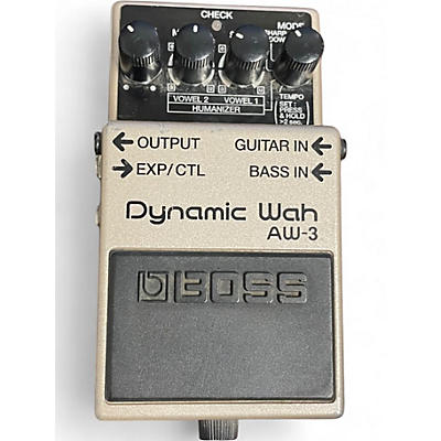 Used BOSS AW3 Dynamic Wah Effect Pedal