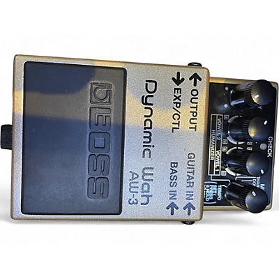 Used BOSS AW3 Dynamic Wah Effect Pedal