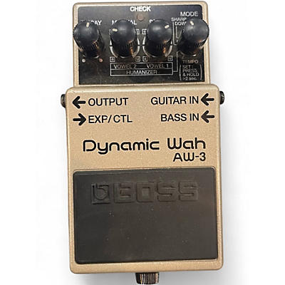 Used BOSS AW3 Dynamic Wah Effect Pedal