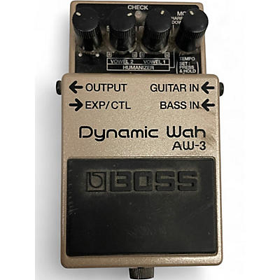 Used BOSS AW3 Dynamic Wah Effect Pedal