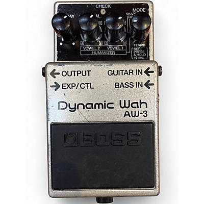 Used BOSS AW3 Dynamic Wah Effect Pedal