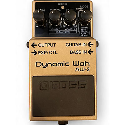 Used BOSS AW3 Dynamic Wah Effect Pedal