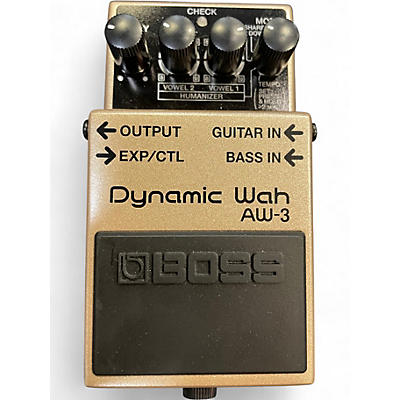 Used BOSS AW3 Dynamic Wah Effect Pedal