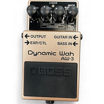 Used BOSS AW3 Dynamic Wah Effect Pedal