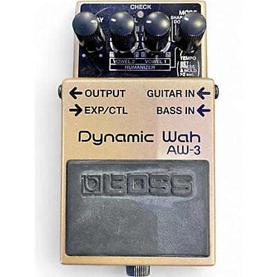 Used BOSS AW3 Dynamic Wah Effect Pedal