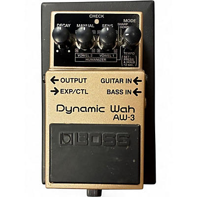 Used BOSS AW3 Dynamic Wah Effect Pedal