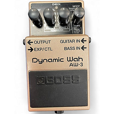 Used BOSS AW3 Dynamic Wah Effect Pedal