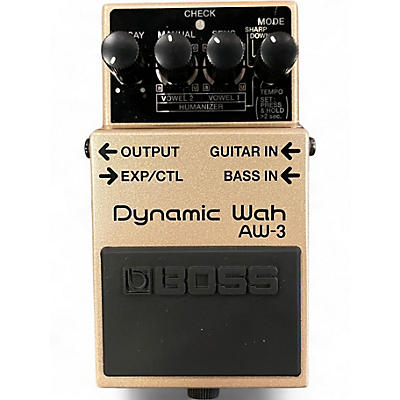 Used BOSS AW3 Dynamic Wah Effect Pedal