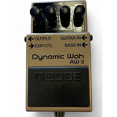Used BOSS AW3 Dynamic Wah Effect Pedal