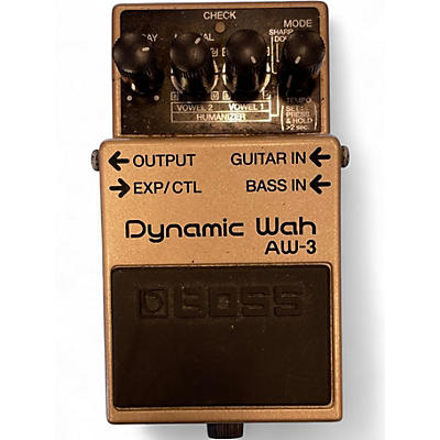 Used BOSS AW3 Dynamic Wah Effect Pedal