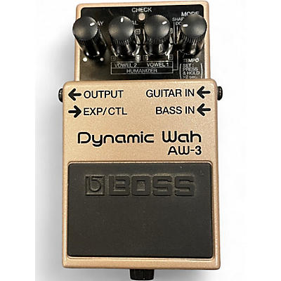 Used BOSS AW3 Dynamic Wah Effect Pedal