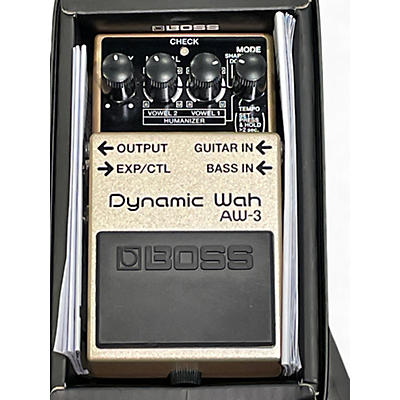Used BOSS AW3 Dynamic Wah Effect Pedal