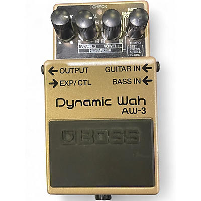Used BOSS AW3 Dynamic Wah Effect Pedal
