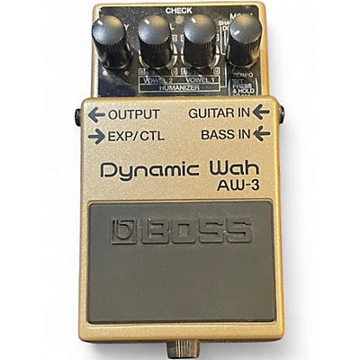 Used BOSS AW3 Dynamic Wah Effect Pedal