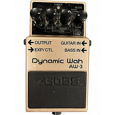 Used BOSS AW3 Dynamic Wah Effect Pedal