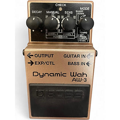 Used BOSS AW3 Dynamic Wah Effect Pedal