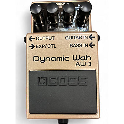 Used BOSS AW3 Dynamic Wah Effect Pedal