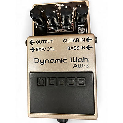 Used BOSS AW3 Dynamic Wah Effect Pedal