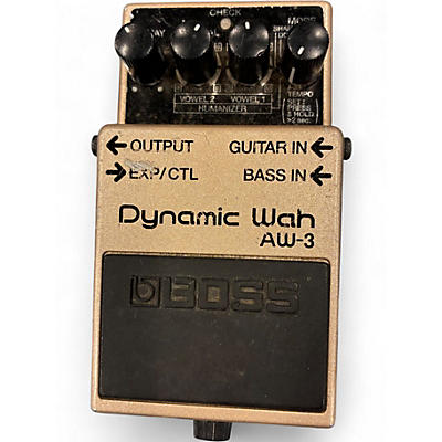 Used BOSS AW3 Dynamic Wah Effect Pedal